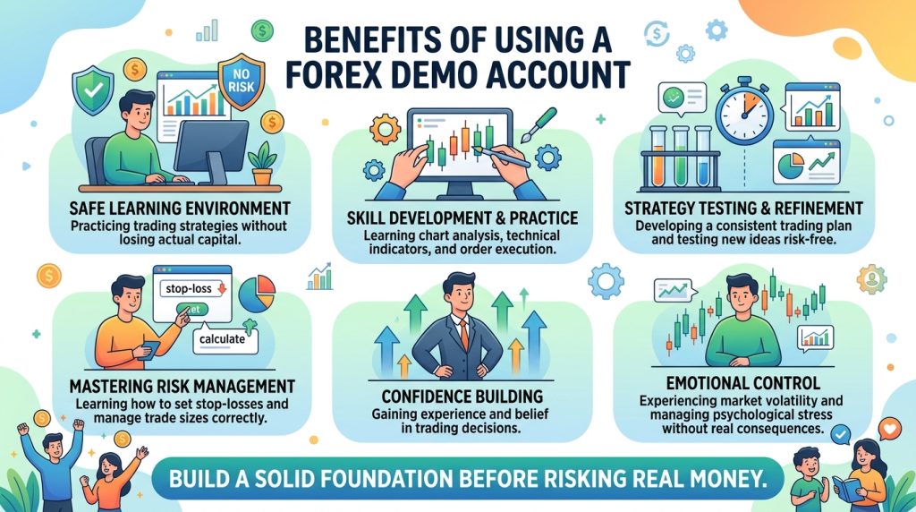 benefits of a demo account